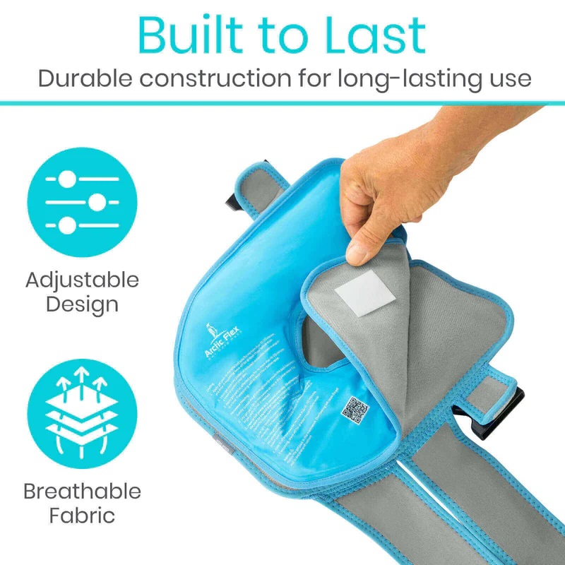 Compression Shoulder Ice Wrap - Image 4